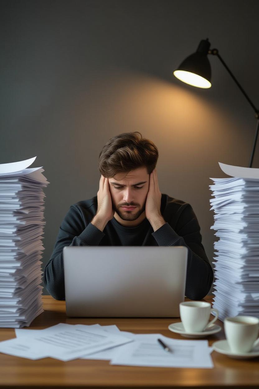 Le désespoir de la recherche d'emploi - Candidatures sans réponse