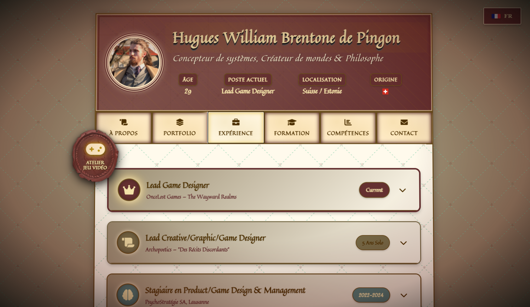Portfolio Website Preview